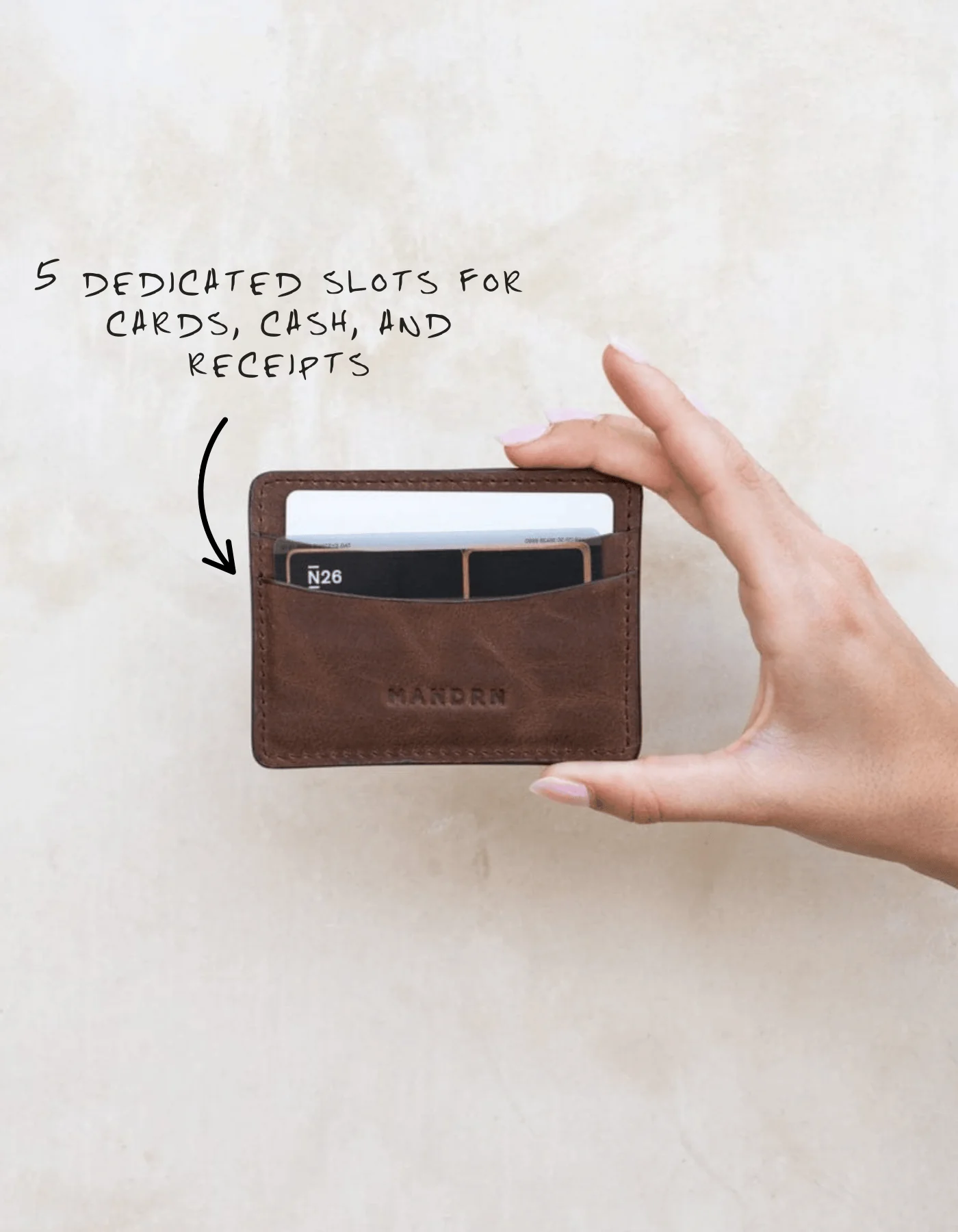 Cardholder - Saddle (Dark) - Image 4