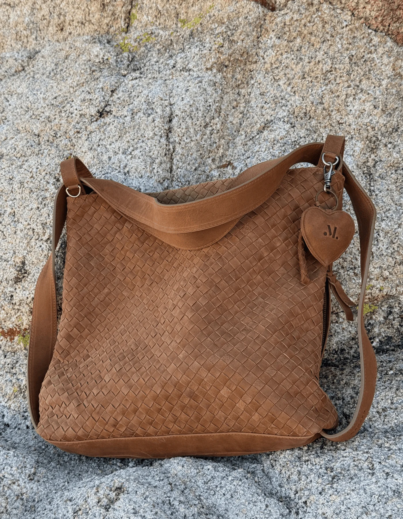 Woven Evra Tote - Saddle (Light) - Image 8