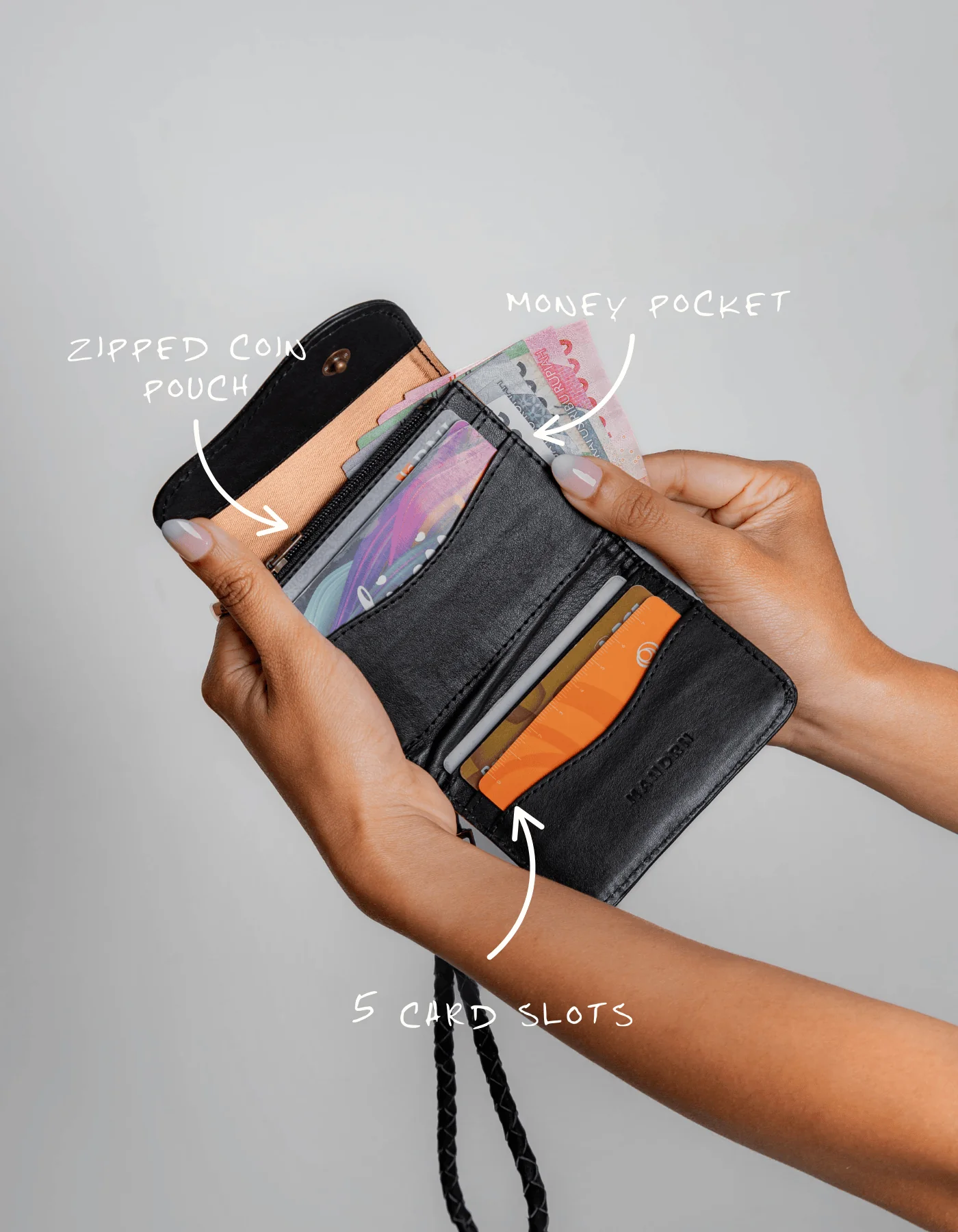 Noa Wallet - Black - Image 5