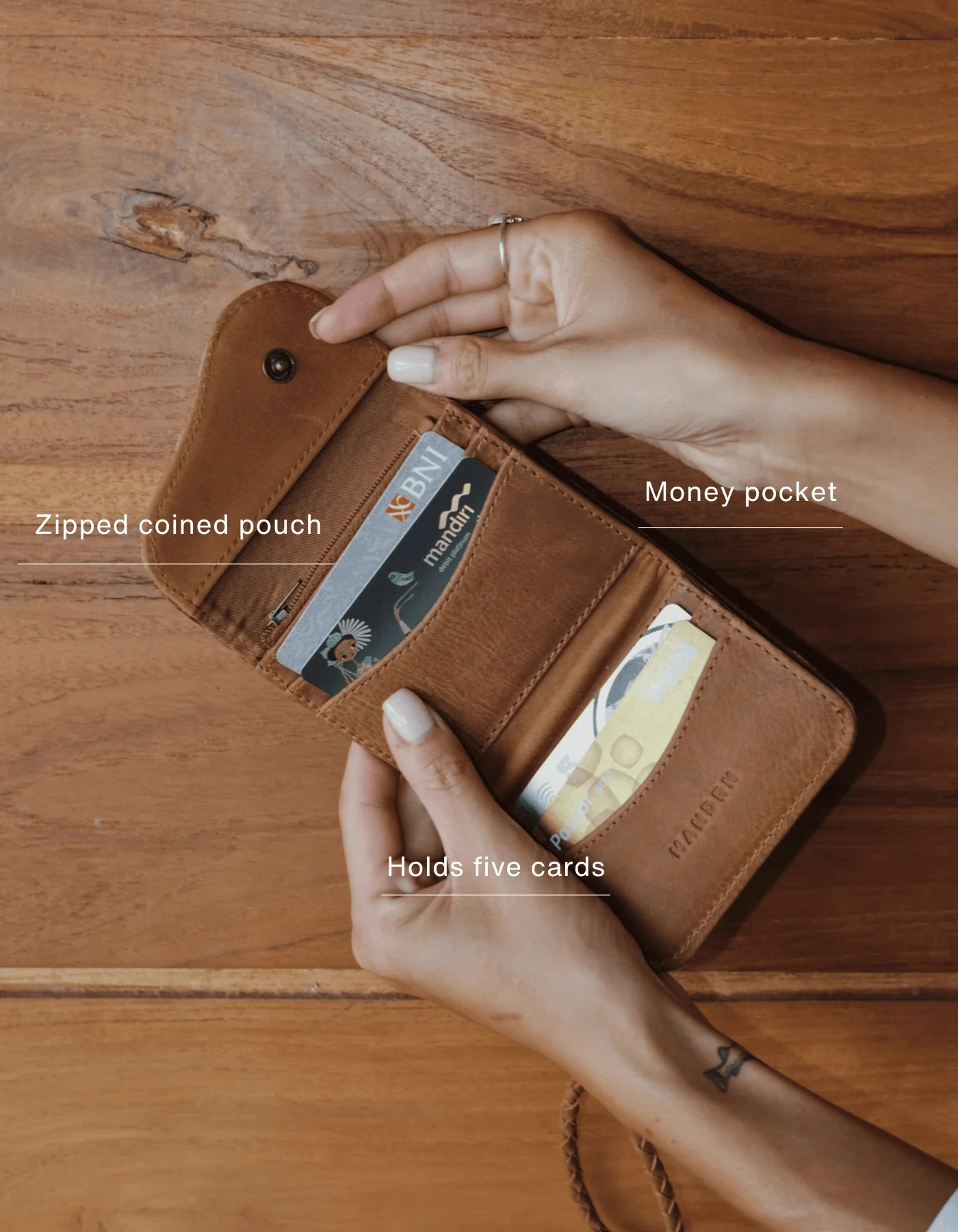 Noa Wallet - Leopard - Image 3
