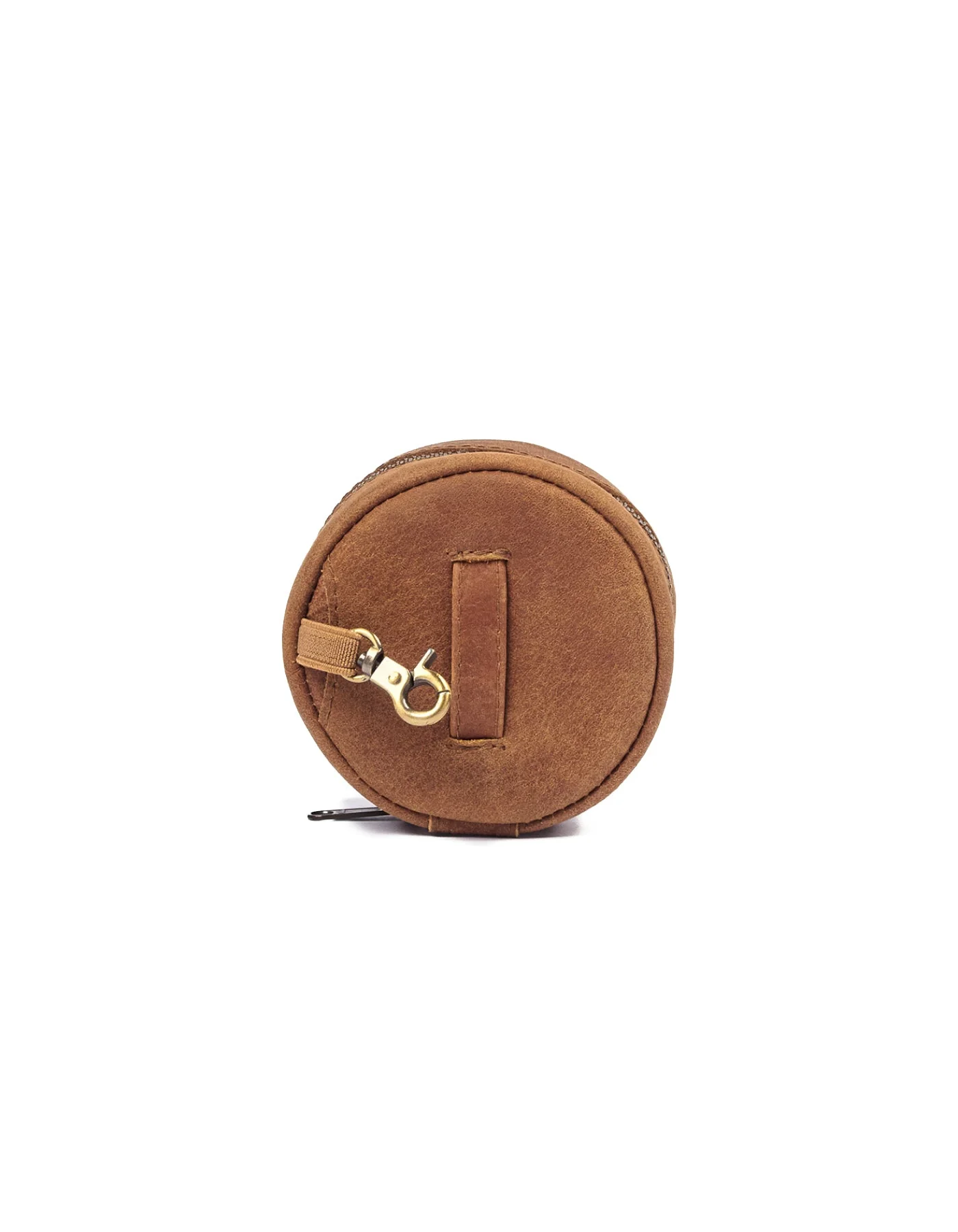 Rover Circle Pouch - Saddle (Light) - Image 3