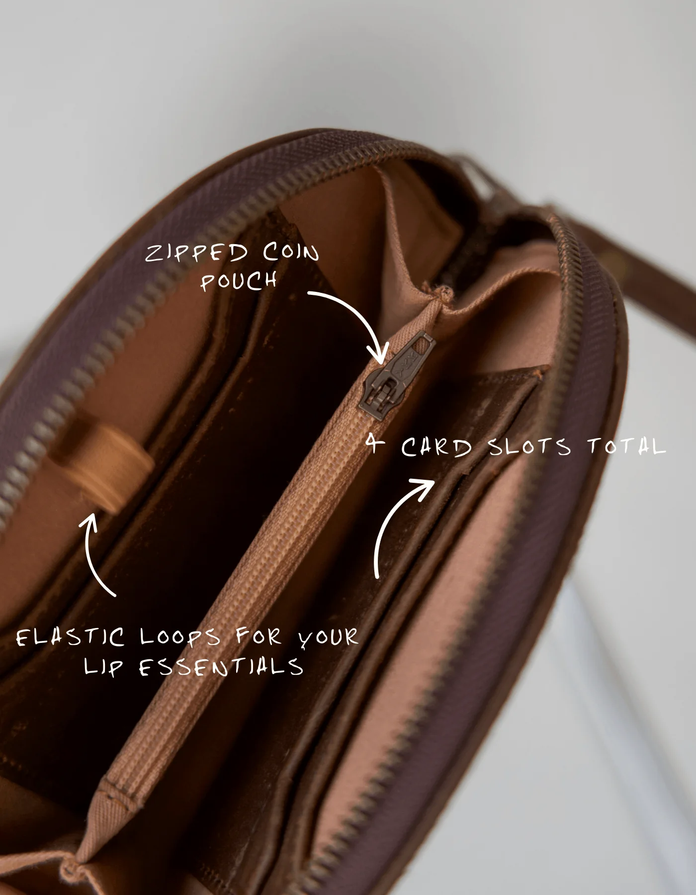 Wedge Wallet - Saddle (Dark) - Image 4