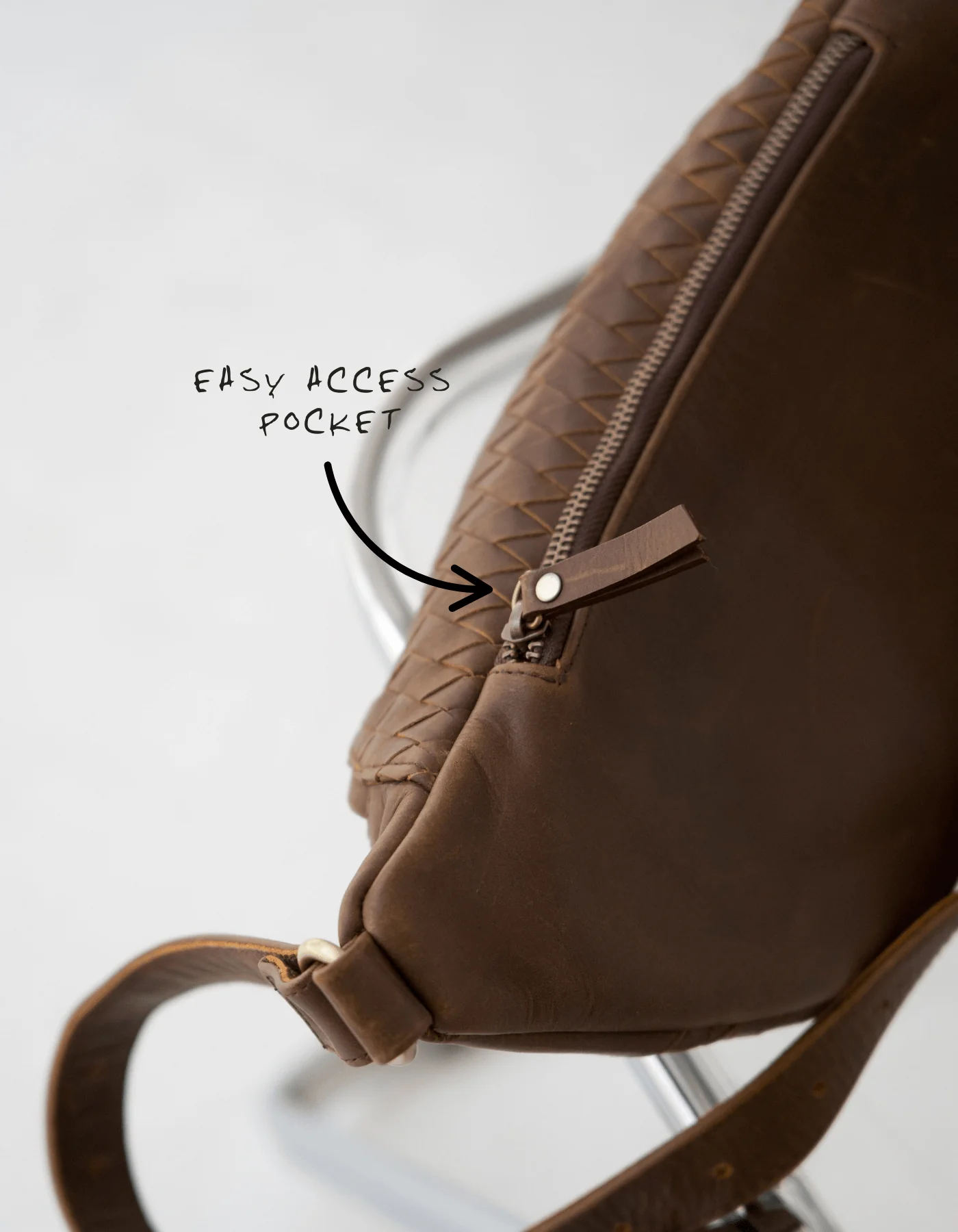 Woven Atlas - Saddle (Dark) - Image 5