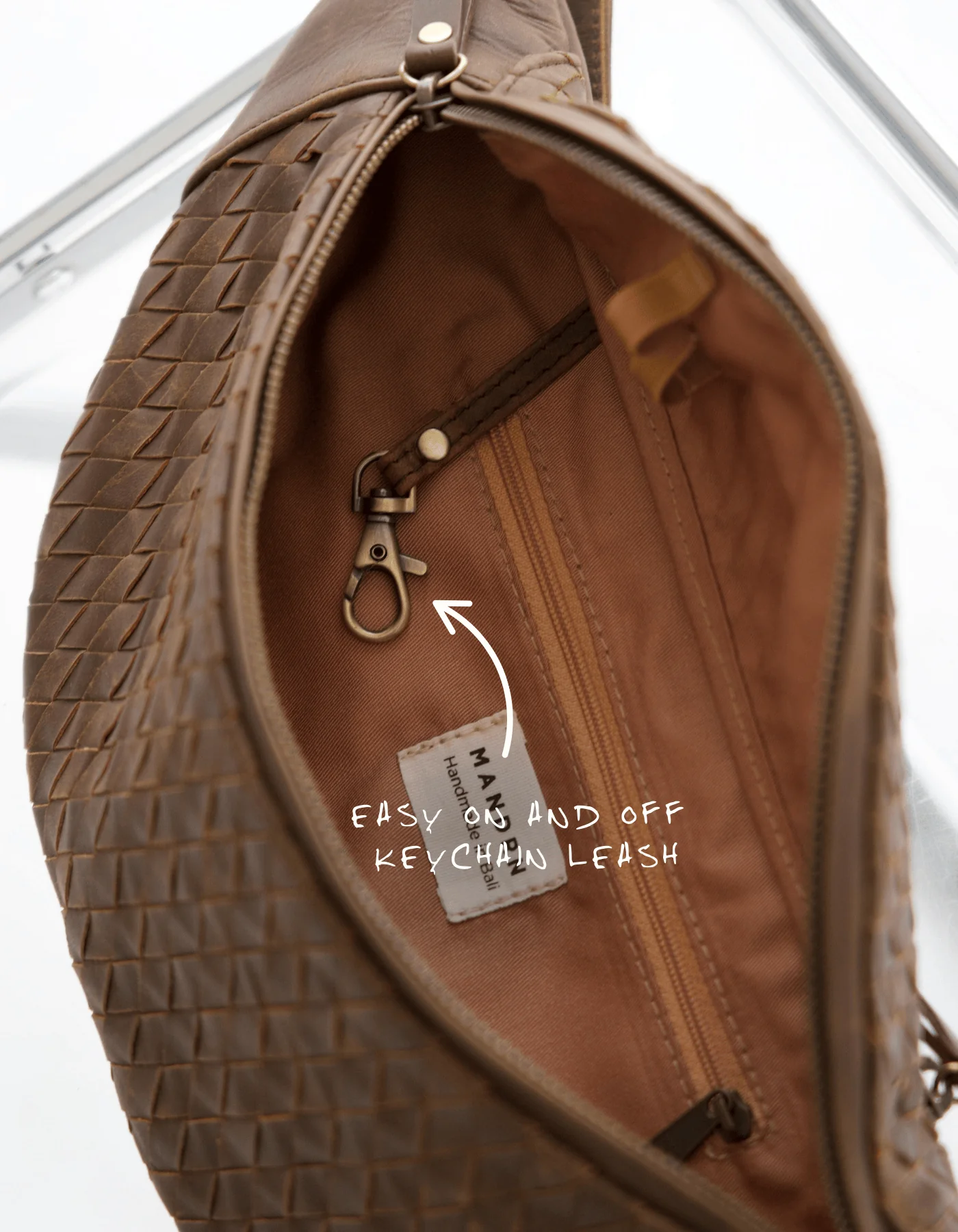 Woven Atlas - Saddle (Dark) - Image 6