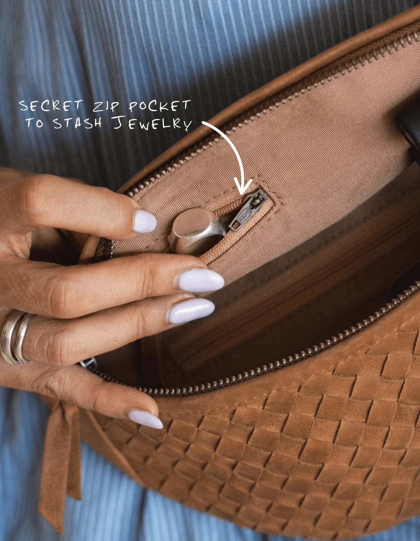 [PRE-ORDER]- Woven Atlas - Saddle (Light) - Image 6
