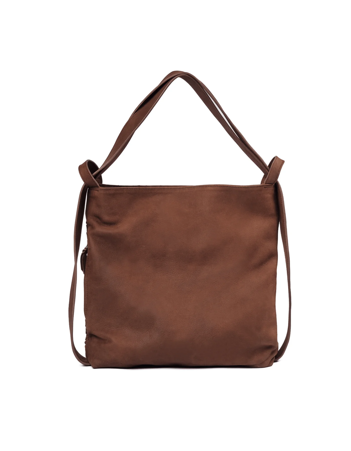 Woven Evra Tote - Saddle (Dark) - Image 3