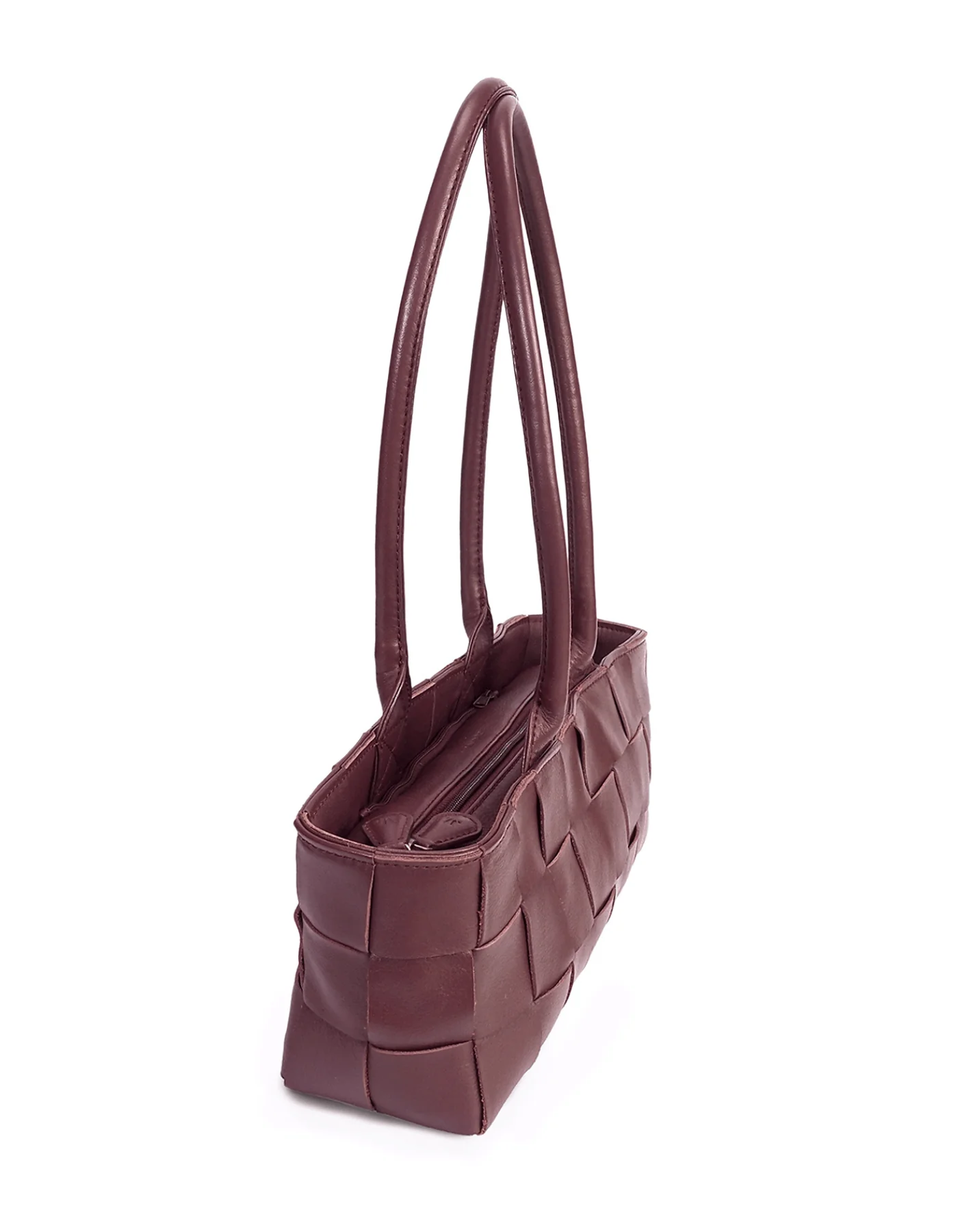 Woven Rosalie - Burgundy - Image 4